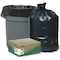 Webster 45 gal Trash Bags, L, 2 mil (51 Micron), Black WBIRNW4620 - alternate 2